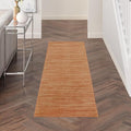 Nourison Home Essentials 6' Runner Rust Fabric Area Rug