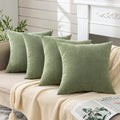 GAWAMAY Decorative Square Throw Pillow Covers 18
