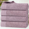 Superior Honeycomb Cotton Medium Weight Towels, for Guest Bath, Master Bathroom, Shower, Quick Dry, Adults, Home Essentials, Textured Waffle Border, Towel Set, Bath Towels, Set of 4, Sea Fog