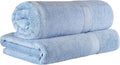 BLUENILEMILLS Premium Towel Collection, Egyptian Cotton Towels for Shower and Bathroom 2-Piece Bath Sheet Set, 34