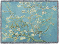 Pure Country Weavers Almond Blossoms Blanket XL by Vincent Van Gogh - Fine Art Gift Tapestry Throw Woven from Cotton - Made in The USA (82x62)