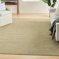 Nourison Home Essentials Indoor/Outdoor Green Gold 7' x 10' Area Rug, Easy Cleaning, Non Shedding, Bed Room, Living Room, Dining Room, Backyard, Deck, Patio (7x10)