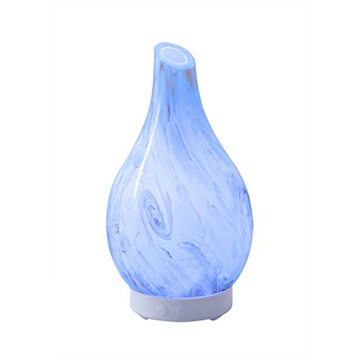 Essential Oil Diffuser Whisper 100ml Colorful LED Diffuser 3d light effect Smart Essential Oil Diffuser, Cool Mist Humidifier