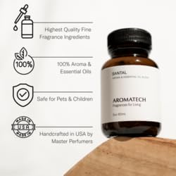 AromaTech Oud & Rose Aroma Oil for Scent Diffuser - 500 Milliliter