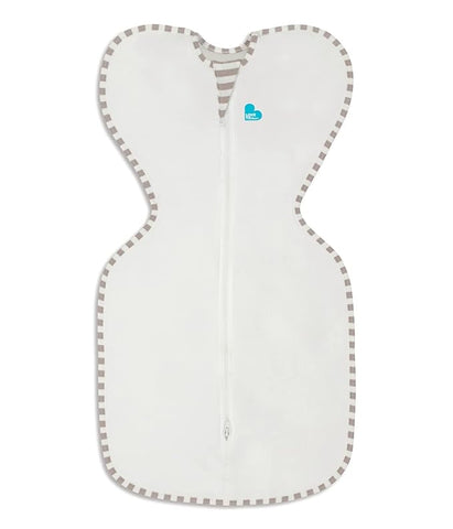 Love to Dream Organic Swaddle, Baby Sleep Sack, Swaddle Up Self-Soothing Swaddles for Newborns, Get Longer Sleep, Snug Fit Helps Calm Startle Reflex, 1.0 TOG Sleep Sack, 13-18.5lbs, Cream