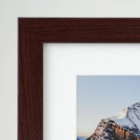 Frame It Easy 9 x 9 Merlot Wood Frame (Derby)