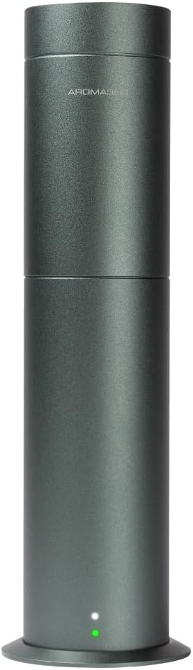 Aroma360-Mini Pro Scent Diffuser-Aroma Diffuser for Essential Oils-Cold-Air Diffusion-600sq.ft. Coverage-Waterless Air Diffuser-Green-Works Exclusively with Pro Pod Bottles