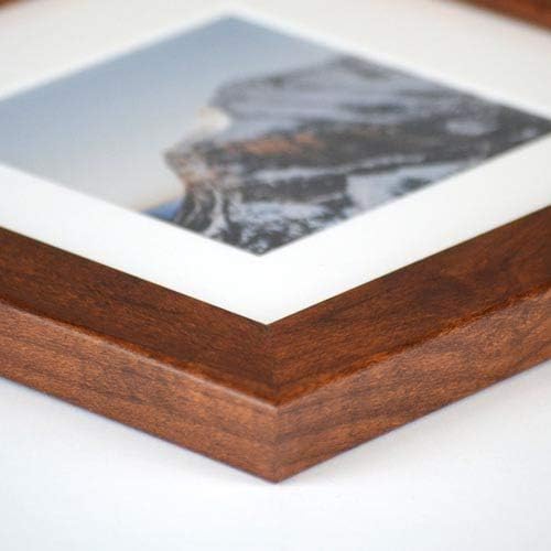 Frame It Easy 13 x 13 Russet Wood Frame (Derby)