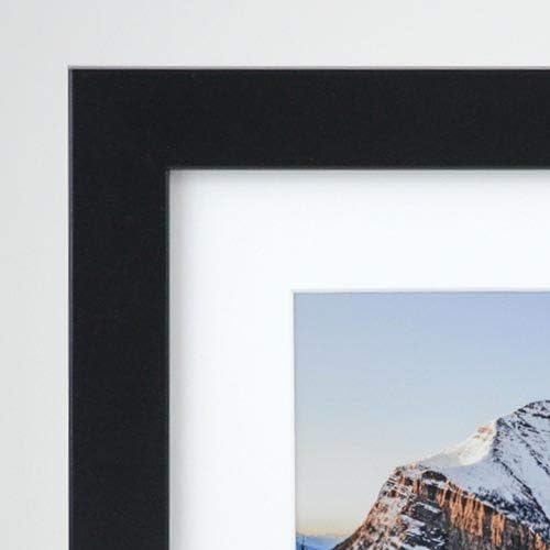 Frame It Easy 12 x 12 Black Wood Frame (Derby)