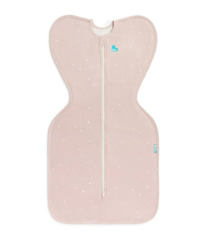 Love to Dream Swaddle UP, Baby Sleep Sack, Self-Soothing Swaddles for Newborns, Snug Fit Helps Calm Startle Reflex, New Born Essentials for Baby, 1.0 TOG, 13-19 lbs, Powder Pink Twinkle