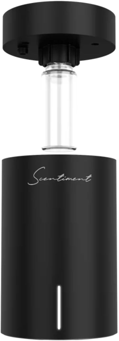 Diffuser Mini 2 - Cold Air Scent Diffuser for Home, Covers 500 Sq Ft, No Water or Heat, Rechargeable Battery, Safe for Pets & Kids, Adjustable Intensity, WiFi & Bluetooth - Black