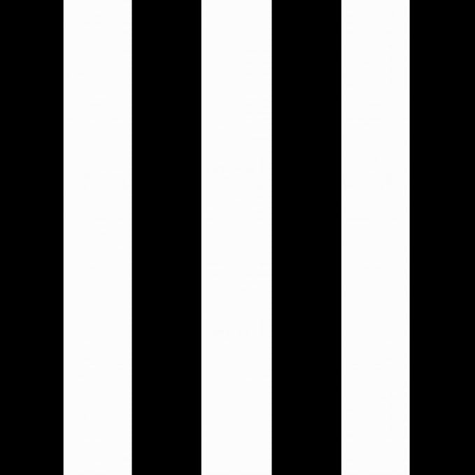 Arden Outdoor Deep Seat Cushion Set, 24 in x 24 in, Weather-Proof, Rain-Proof, Fade Resistant Patio Cushion for Chair, Sofa, and Couch Black Cabana Stripe
