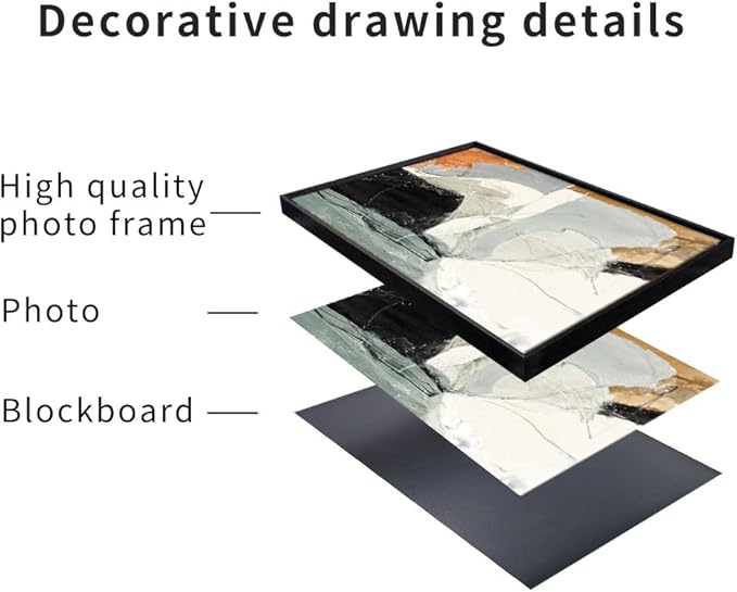 Canvas Wall Art Aesthetic Abstract Graffiti Large 32" X 24" Set of 3 Minimalist Wall Decor Modern Nature Art Posters Prints Frame Wall Art For Living Room Bedroom Bathroom Kitchen Office