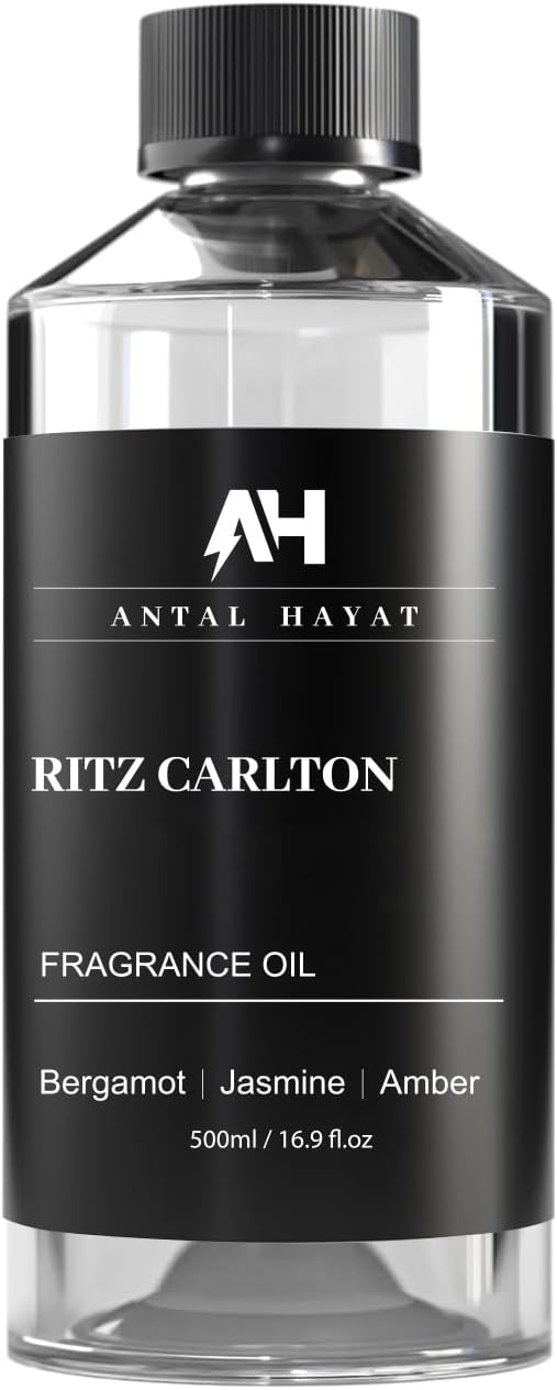 Essential Oil Aromatherapy Inspired by Luxury Hotels - Home Luxury Scent - Antal Hayat Diffuser Oil Scent - Diffuser Oil Blends for Aromatherapy (16.9 Fl oz, Ritz Carlton)