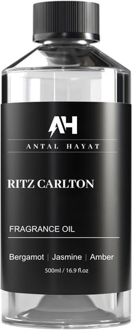 Essential Oil Aromatherapy Inspired by Luxury Hotels - Home Luxury Scent - Antal Hayat Diffuser Oil Scent - Diffuser Oil Blends for Aromatherapy (16.9 Fl oz, Ritz Carlton)