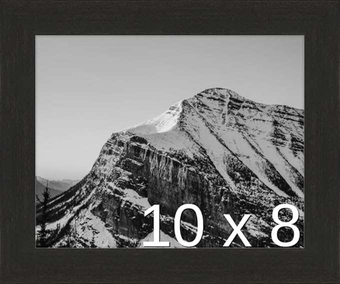 Frame It Easy 10 x 8 Coffee Wood Frame (Derby)