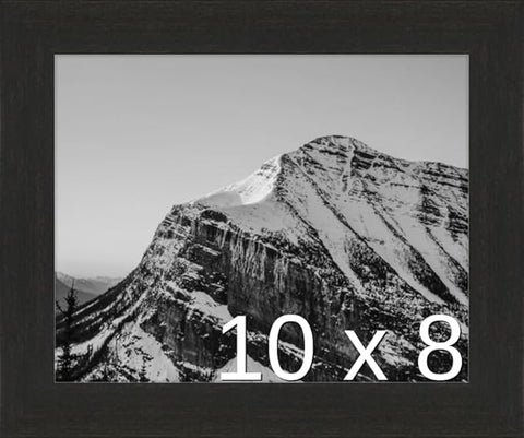 Frame It Easy 10 x 8 Coffee Wood Frame (Derby)