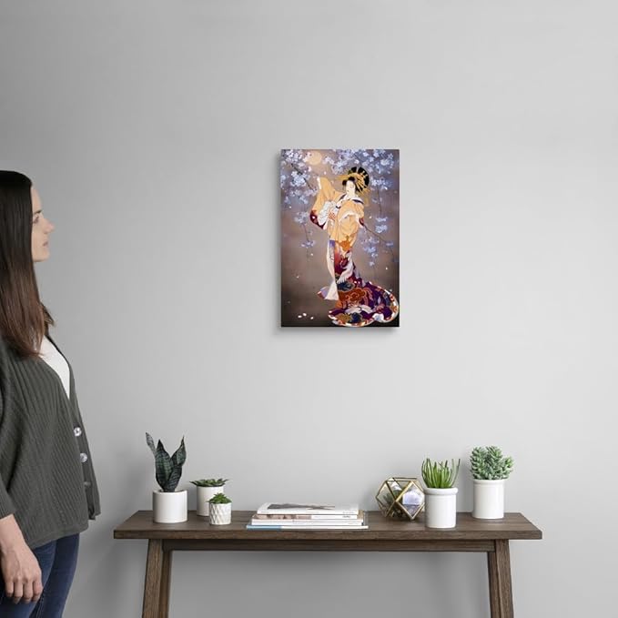 CANVAS ON DEMAND Yoi Canvas Wall Art Print by Haruyo Morita, Figurative, Home Decor, Beauty Artwork, 12" x18in