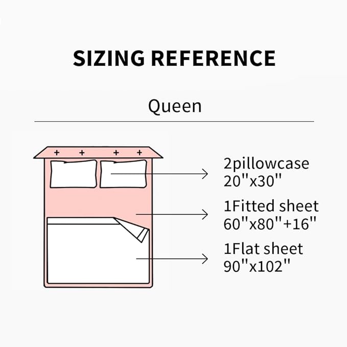 EVERLY Queen Sheets Set,Luxuriously 400 Thread Count Organic Viscose Derived from Bamboo Bed Sheet,Cooling Sheets for Queen Size 4 Piece Deep Pockets Bedding Sheets &Pillowcases-White