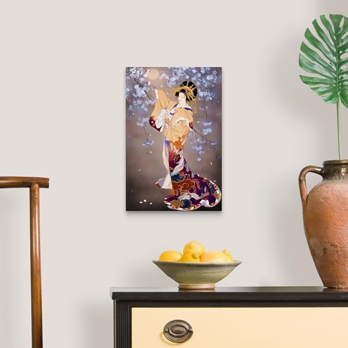 CANVAS ON DEMAND Yoi Canvas Wall Art Print by Haruyo Morita, Figurative, Home Decor, Beauty Artwork, 12" x18in