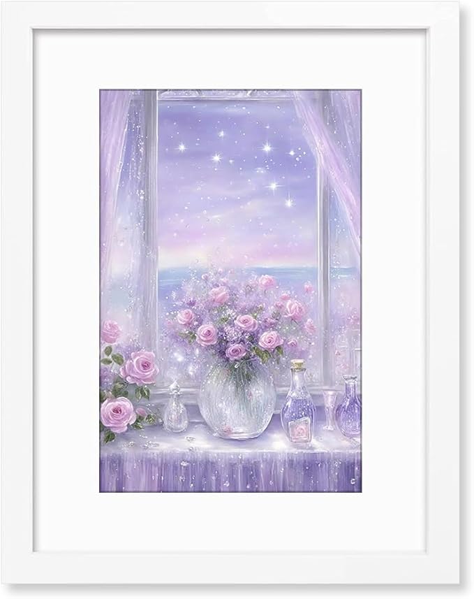 THREELOVE 20x24 Frame White, Display Picture 16x20 with mat or 20x24 Without mat, Photo Poster Picture Frame Wall Mounting Home Decor, 1-PCS