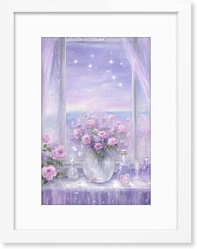 THREELOVE 18x24 Frame White, Display Picture 16x20 with mat or 18x24 Without mat, Photo Poster Picture Frame Wall Mounting Home Decor, 1-PCS