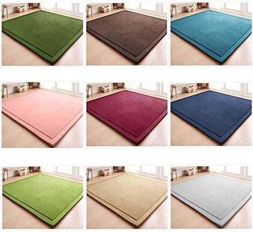V-mix Handmade Weaving Plush Foam Play Mat for Baby, Toddler, Children - Yoga & Exercise Mat, Cushy-Soft & Thick Hypoallergenic, Non-Toxic, Reversible