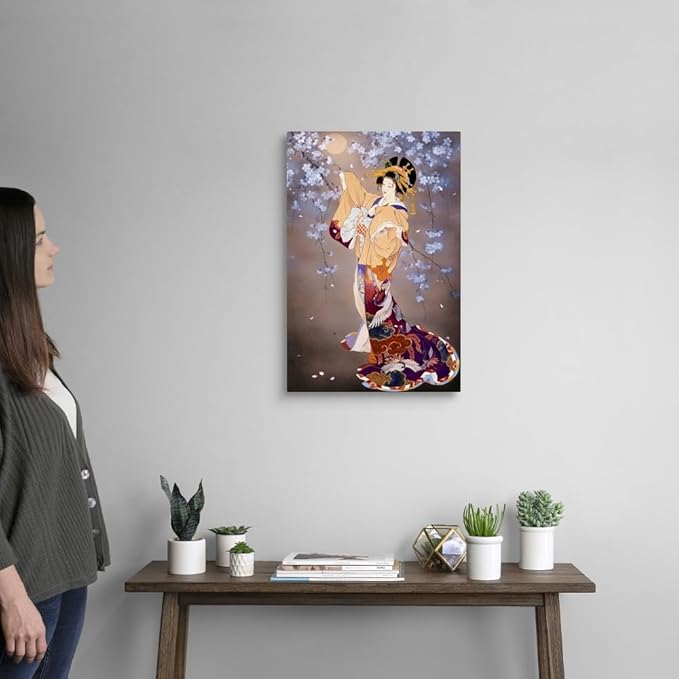 CANVAS ON DEMAND Yoi Canvas Wall Art Print by Haruyo Morita, Figurative, Home Decor, Beauty Artwork, 16" x24in