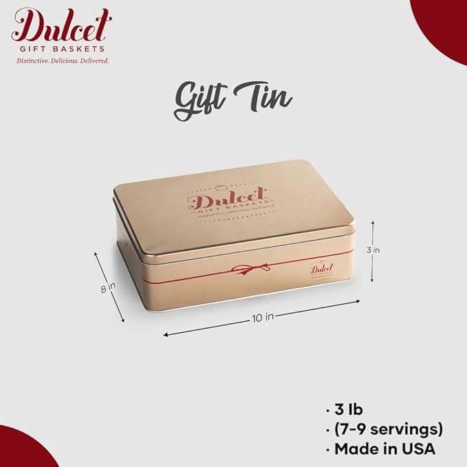 Dulcet Gift Basket - I'm Sorry Gifts For Her - Apology Gift Basket - Teddy Bear with Baked Gourmet Food Snacks - Crumb Cake, Assorted Cookies, and Rugelah - Bake Your Way Back to Her Heart