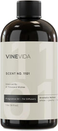 VINEVIDA [16 Fl Oz] Scent NO. 1101 Fragrance Oil for Cold Air Diffusers, Aromatic Notes of Amber Peony Starfruit, Essential Oils for Diffuser Oil Refill & Air Freshener Room Spray