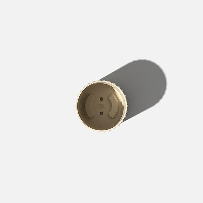 Veradek Demi Series Demi 6" Planter w/Tray - Sand, 2 Pack