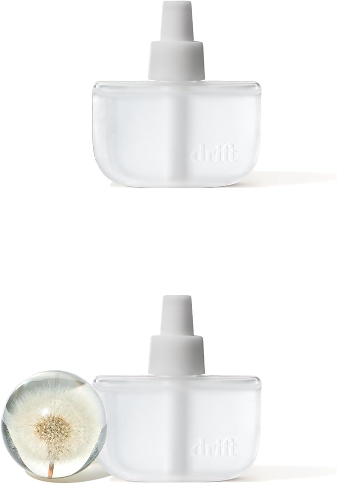 Drift Home Scent Diffuser Refills in Open Air (2 Refills) - Adjustable, Long Lasting Aroma - Clean Ingredients, Pet Safe