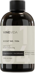 VINEVIDA [4 Fl Oz] Scent NO. 1104 Fragrance Oil for Cold Air Diffusers, Aromatic Notes of Buttercream Frosting, Creamy & Fresh Bakery Essential Oils for Diffuser Oil Refill & Air Freshener Room Spray