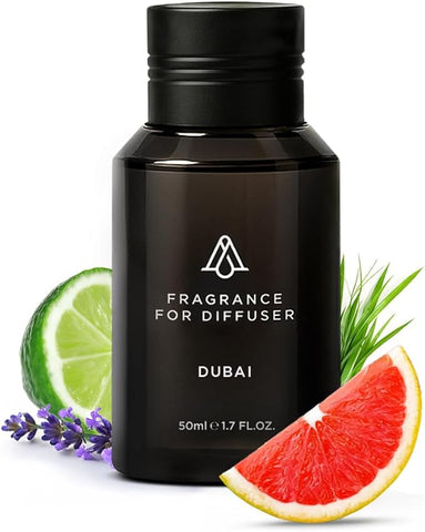 AromaPlan Hotel Scents Dubai,1.7 Fl Oz (50 ml)- Home Luxury Aroma & Hotel Fragrance Diffuser Oil- Hotel Diffuser Oil for Aromatherapy- USA Made, Bolder Aroma & Longer Lasting