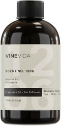 VINEVIDA [4 Fl Oz] Scent NO. 1206 Fragrance Oil for Cold Air Diffusers, Aromatic Notes of Fig Fruit Wood Black Pepper, Essential Oils for Diffuser Oil Refill & Air Freshener Room Spray