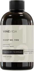 VINEVIDA [4 Fl Oz] Scent NO. 1109 Fragrance Oil for Cold Air Diffusers, Aromatic Notes of Floral Green Musk, Essential Oils for Diffuser Oil Refill & Air Freshener Room Spray