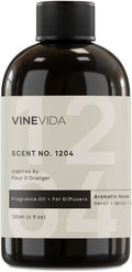 VINEVIDA [4 Fl Oz] Scent NO. 1204 Fragrance Oil for Cold Air Diffusers, Aromatic Notes of Bergamot, Citrus & White Florals Essential Oils for Diffuser Oil Refill & Air Freshener Room Spray