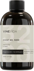 VINEVIDA [4 Fl Oz] Scent NO. 3200 Fragrance Oil for Cold Air Diffusers, Aromatic Notes of Lavender, Bergamot, Mint & Cinnamon Essential Oils for Diffuser Oil Refill & Air Freshener Spray