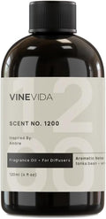 VINEVIDA [4 Fl Oz] Scent NO. 1200 Fragrance Oil for Cold Air Diffusers, Aromatic Notes of Aniseed, Incense, Balm, Patchouli & Cistus Essential Oils for Diffuser Oil Refill & Air Freshener Spray