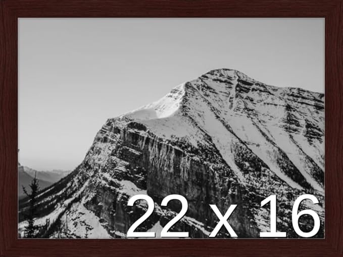 Frame It Easy 22 x 16 Merlot Wood Frame (Derby)