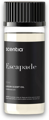 Hotel Diffuser Oil Inspired by The Ritz Carlton Hotel Scent - 50 mL 1.69 fl oz - Essential Oil Blend Botanical Jasmine, Bergamot & Fresh Marine Notes for Aromatherapy Diffusers and - Escapade
