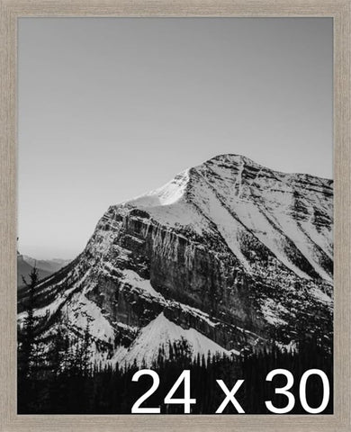 Frame It Easy 24 x 30 Rustic Gray Wood Frame (Derby)