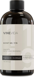 VINEVIDA [16 Fl Oz] Scent NO. 1119 Fragrance Oil for Cold Air Diffusers, Aromatic Notes of Marshmallow Cream Pumpkin, Essential Oils for Diffuser Oil Refill & Air Freshener Room Spray