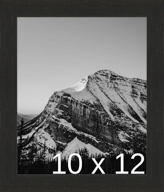 Frame It Easy 10 x 12 Coffee Wood Frame (Derby)