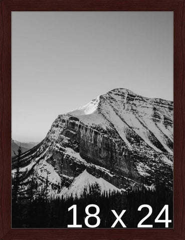 Frame It Easy 18 x 24 Merlot Wood Frame (Derby)