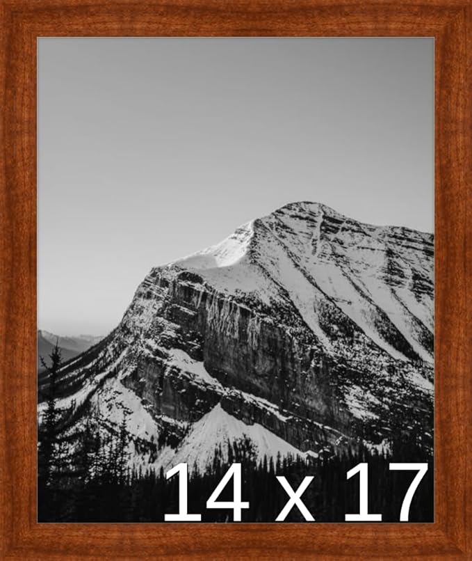 Frame It Easy 14 x 17 Russet Wood Frame (Derby)