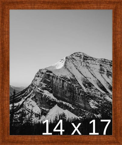 Frame It Easy 14 x 17 Russet Wood Frame (Derby)