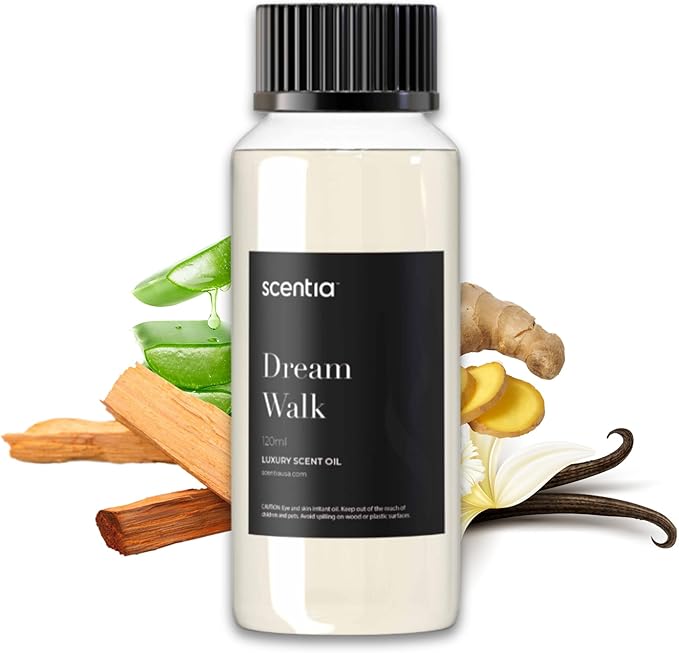 Hotel Diffuser Oil Inspired by The Westin Hotel Scent - 120 ml 4.06 fl oz - Fragrance Oil Blend White Tea,Natural Home Fragrance and Hotel Scent for Diffusers & Machines -Dream Walk