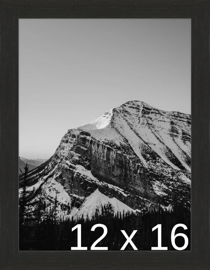 Frame It Easy 12 x 16 Coffee Wood Frame (Derby)