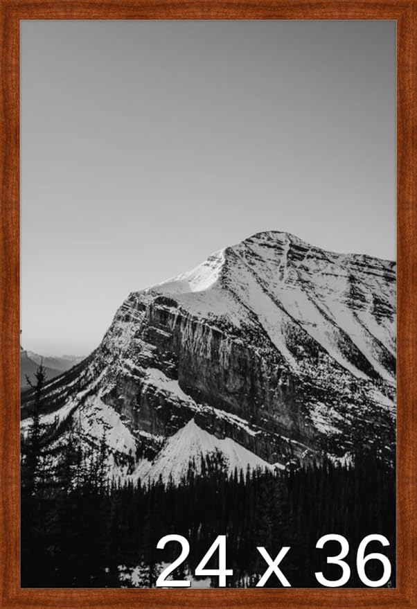 Frame It Easy 24 x 36 Russet Wood Frame (Derby)